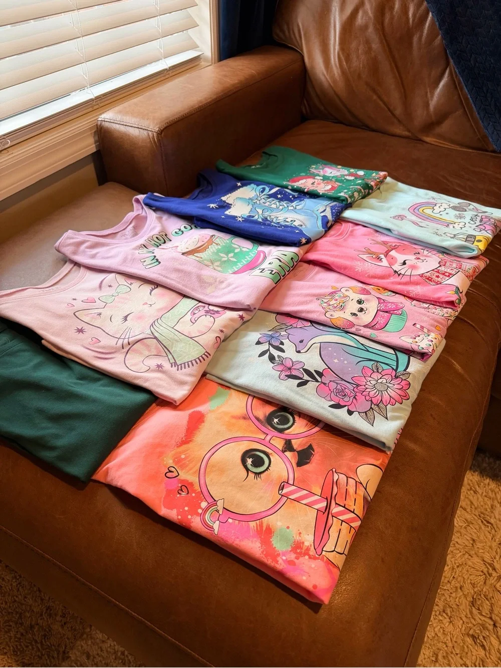 10 Girls Long Sleeved Tops